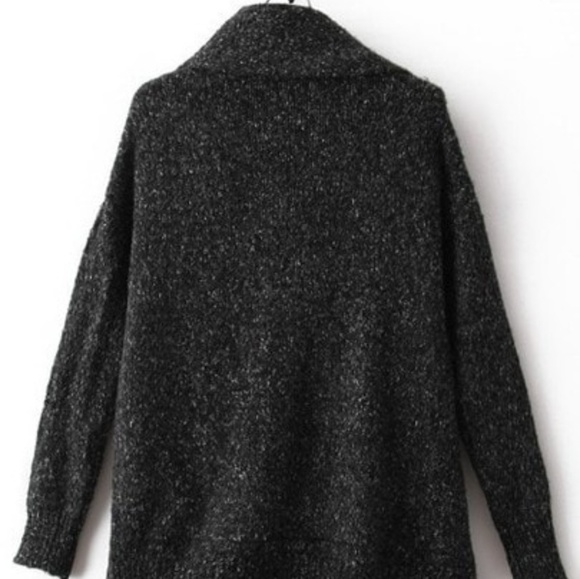 BRAND NEW Marled Open Draped Cardigan - Picture 2 of 5